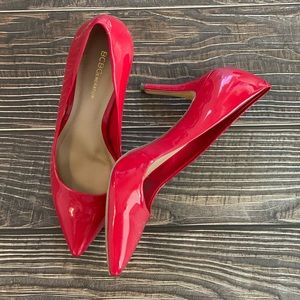 Red BCBGeneration high heels shoes